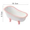 Creative Cocktail Glass 3D Ceramic Bathtub Cocktail Glasses Pink Tub Wine Cup Hawaii Tiki Mug Cold Drink Smoothies Dessert Cake