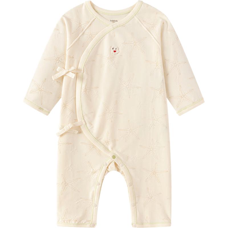 Balabala Baby Stretchy Open-Crotch Romper