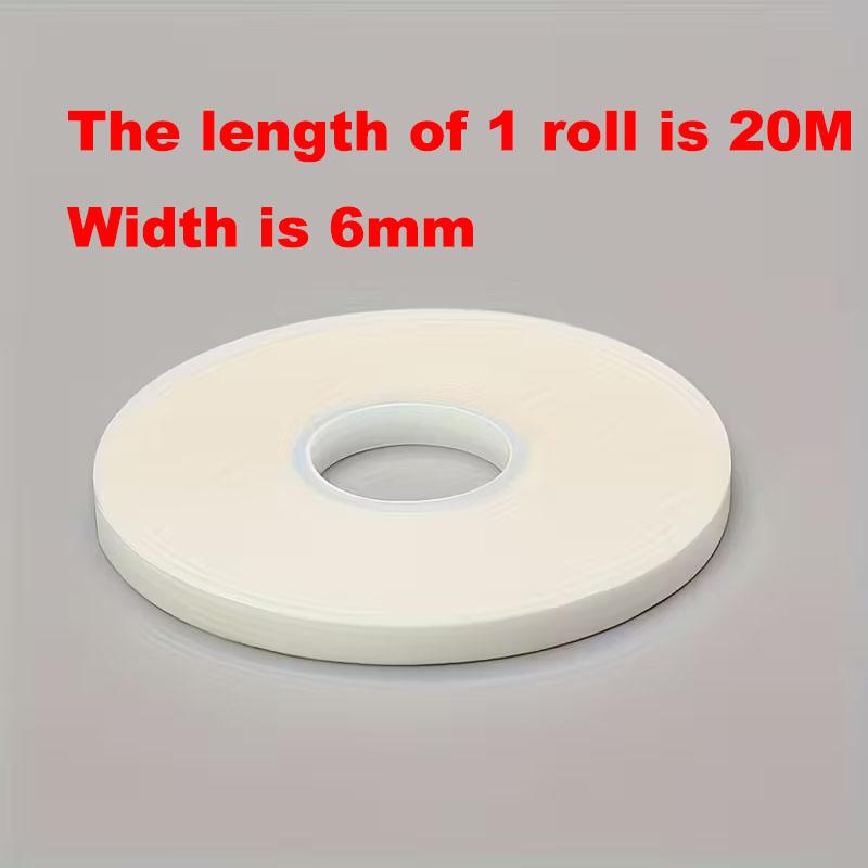 

Fabric-Use Water-Soluble Double-Sided Adhesive Tape Temporary Fixing for Hand-Pieced Quilts Water-Soluble Tape 20m