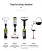 Caraffa Grande in Cristallo con Tappo e Aeratore Rapido per Vino.