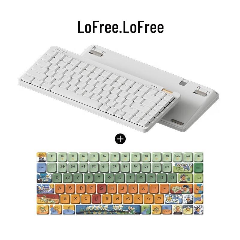 

Lofree Flow Lite 84-Key Low-Profile Tri-Mode Hot-Swappable Mechanical Keyboard