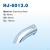 Chrome Stainless Steel Car SUV Rear Round Exhaust Tail Tip 59mm