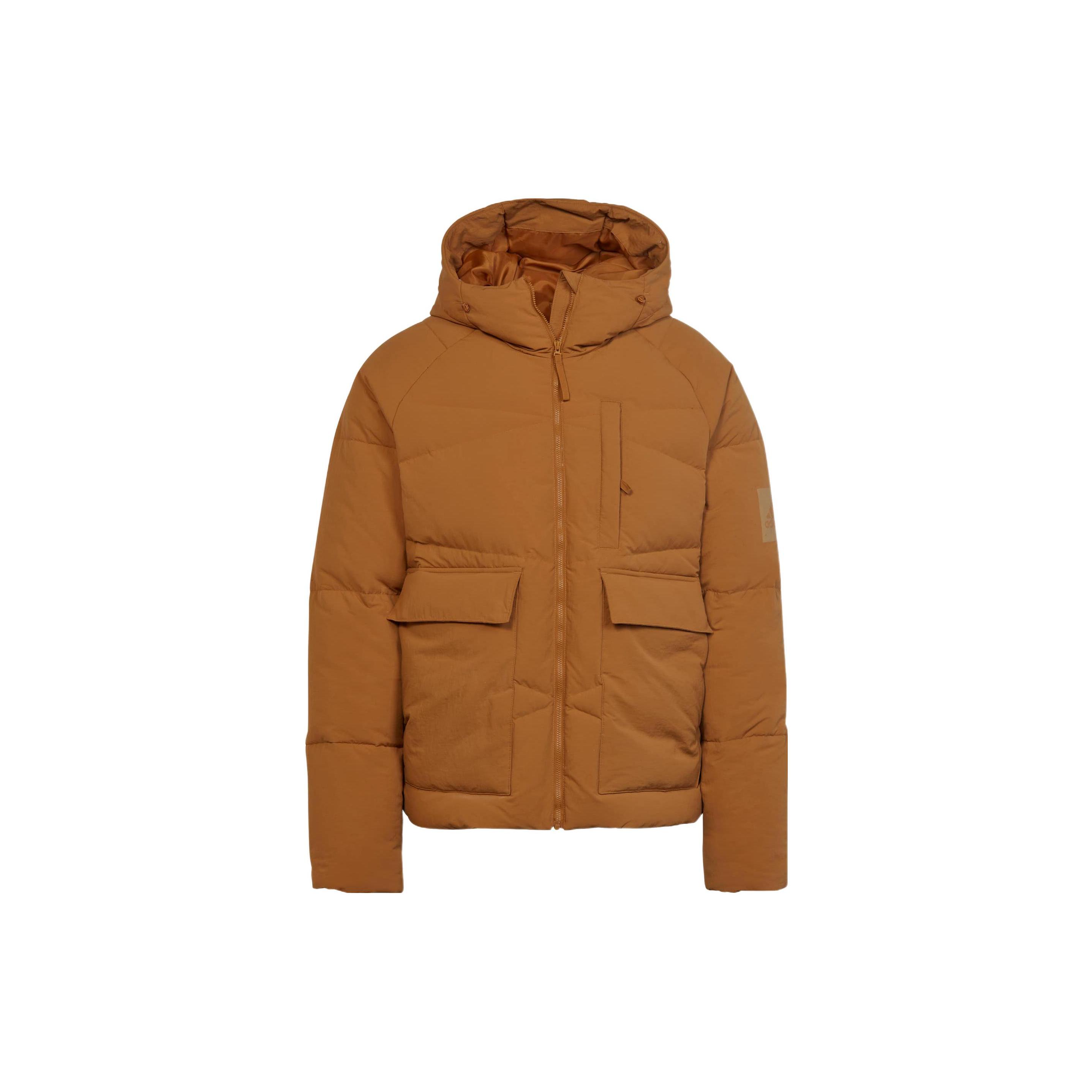 Мужская пуховая куртка Adidas Желтая HN9932 XXL