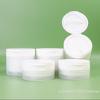 [ZYAS]50/120g Flip Cover With Spoon Or Tweezers Refillable Bottles Empty Pot Travel Face Cream Lotion Cosmetic Cotton Makeup Jar