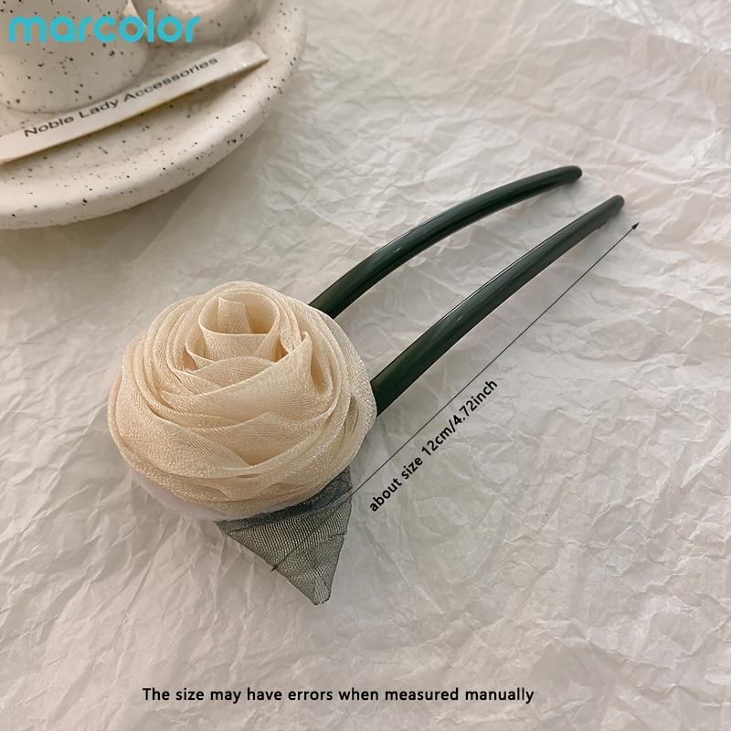 1Pc U-shaped Hairpin, Female Hairpin, Summer Temperament, Back of The Head, Grab Clip, Hair U-shaped Hairpin, Headgear, Hairpin, Hairpin.