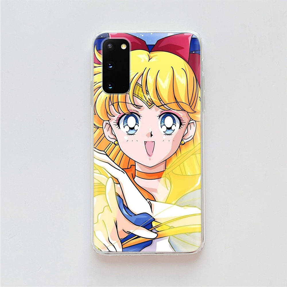 

Чехол AD80 Sailor Moon Clear для Samsung A04 A14 A23 A34 A54 M23 M33 M52 M53 Realme 10 9 C30S C35 C55 VIVO Y02 Y21 Y33S Y51 X80 V25 Cover VIVO Y22s зелёный