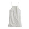 Women's New Sexy White Nylon Dress Halterneck