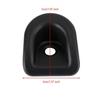 Pair Door Lock Knob Grommet Bezel Cover Black LH & RH For Ford Mustang 2005-2014