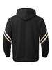 Autumn/Winter Jacquard Heavyweight Men's Warm Hooded Outdoor Sports Hoodie