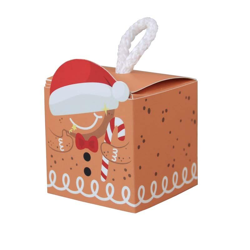10/20pcs Gift Wrap Boxes Cookies Candy Boxes Christmas Tree Hanging Decorations Children Gifts Christmas New Year 2025