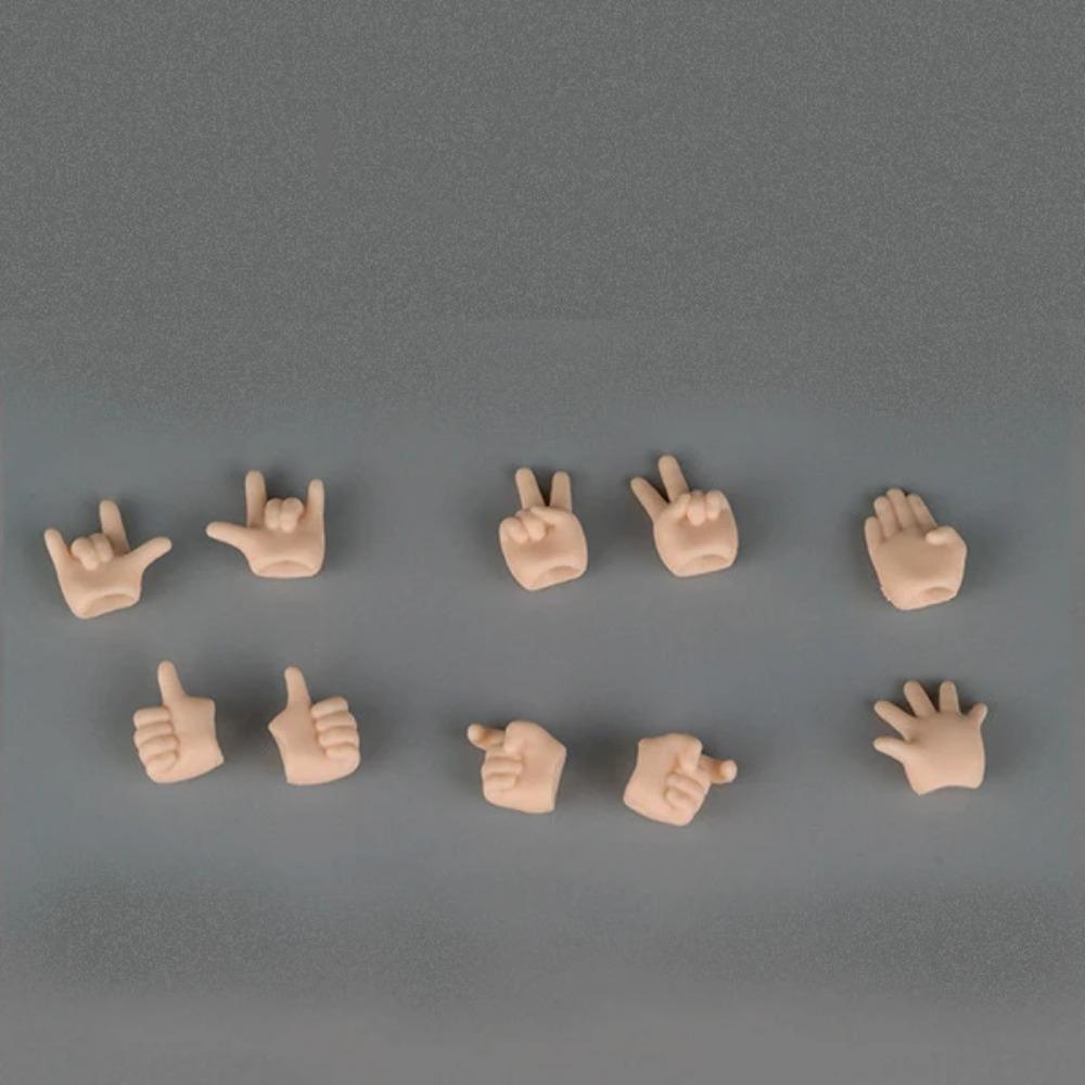 

11см obitsu11 1/12bjd Голые куклы-младенцы Подвижные шарнирные 19 шарниров ob11 BJD Кукла YMY,GSC Тело с белой кожей Модные куклы с руками