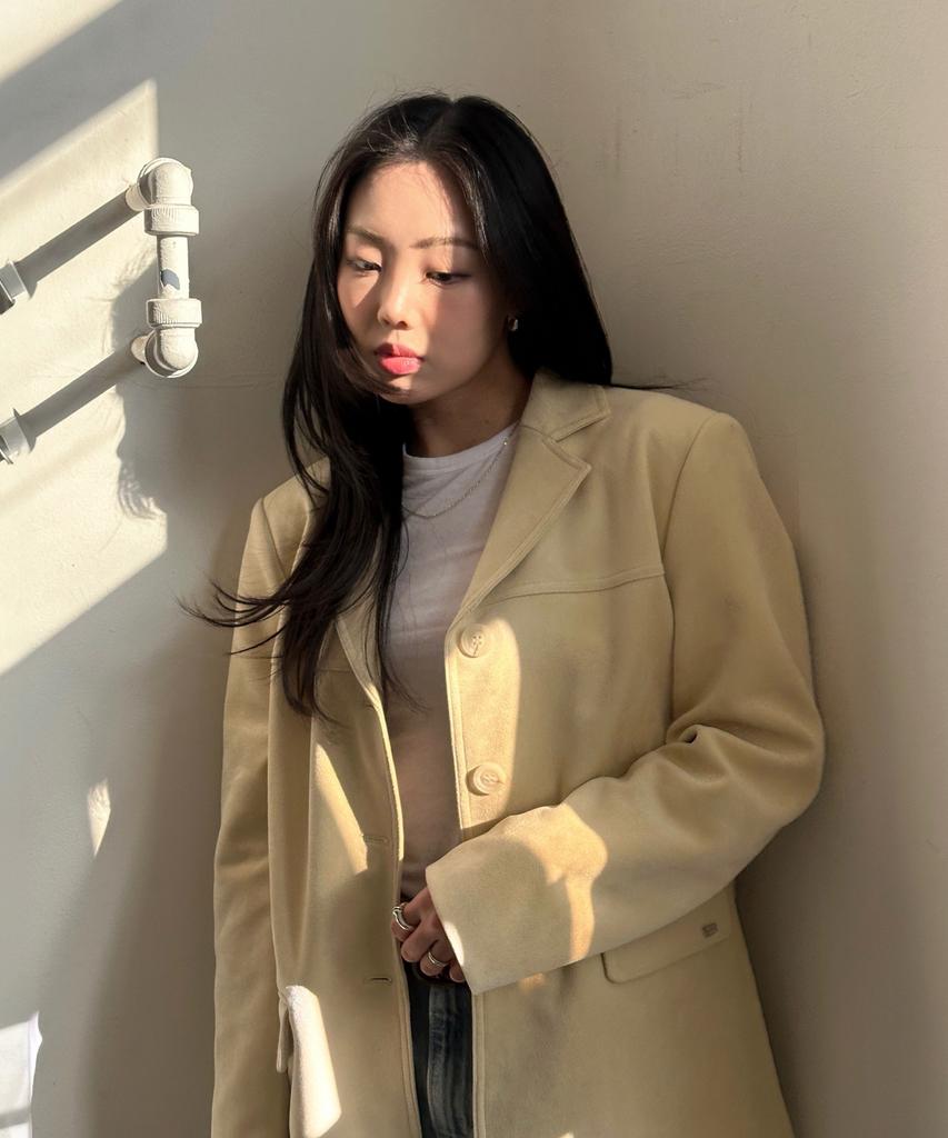 JUCYJUDY Suede Tailored Jacket Jyjk729B