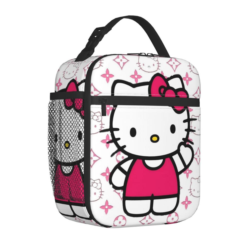 Cartoon Animation Picnic Bag, Primary And Secondary School Students Lunch Bag, Large-Capacity Handbag