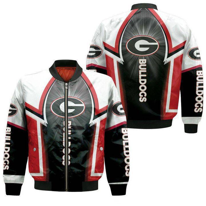 Men's 3D Digital Print Rugby Zipper Jacket NFL 034