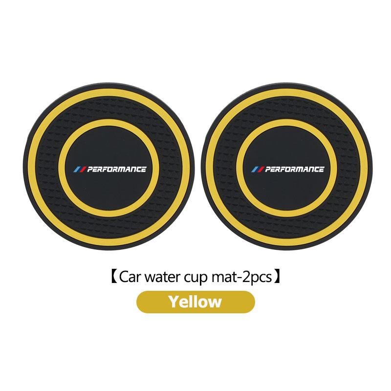

For BMW 2pcs Car Auto Cup Holder Anti Slip Coasters Universal Interior Accessories X1 X2 X3 X4 X5 X6 X7 G20 G30 6GT E46 E90 E60