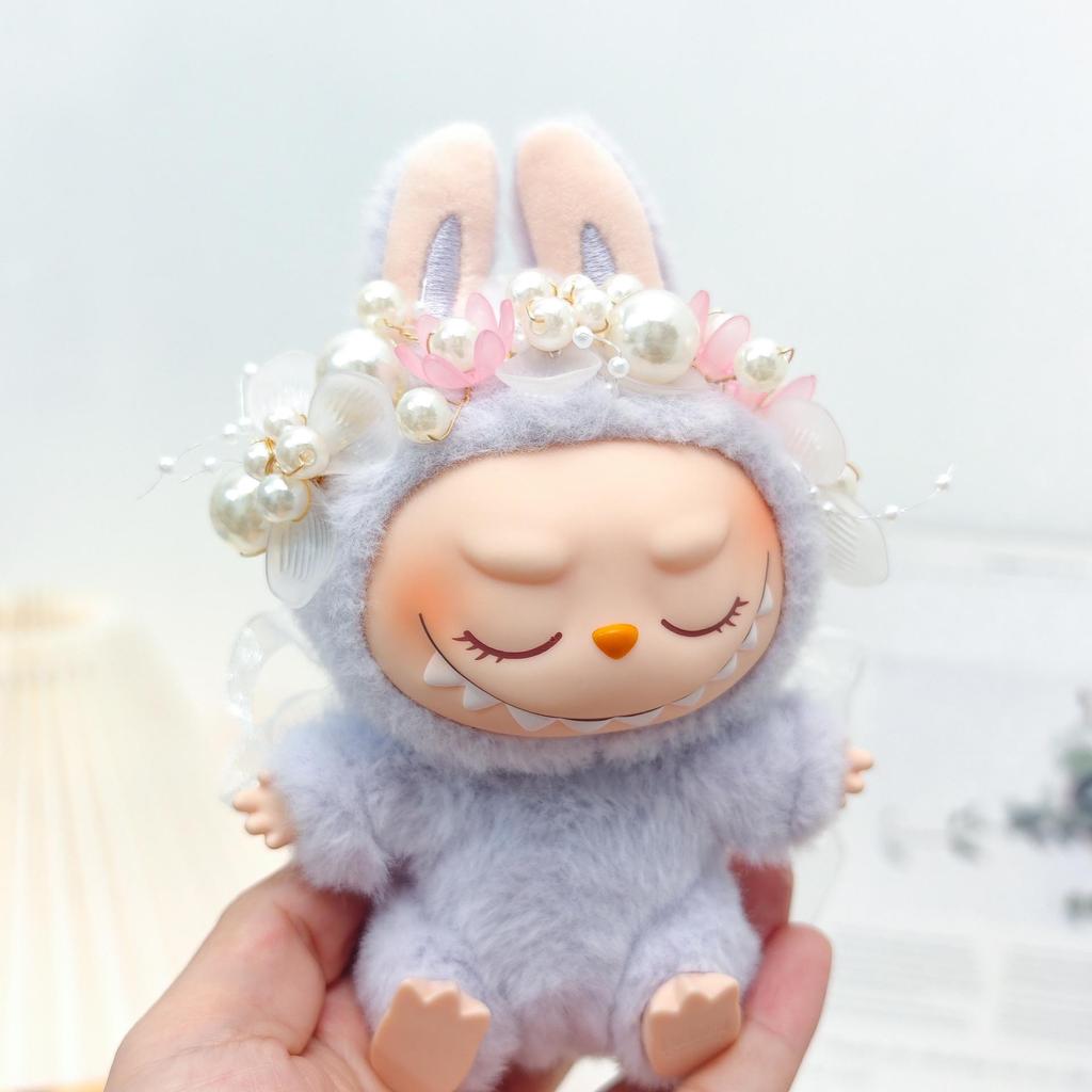 Labubu Wedding Dress Vinyl Blind Box Keychain: Generations One, Two, Three Dress Up