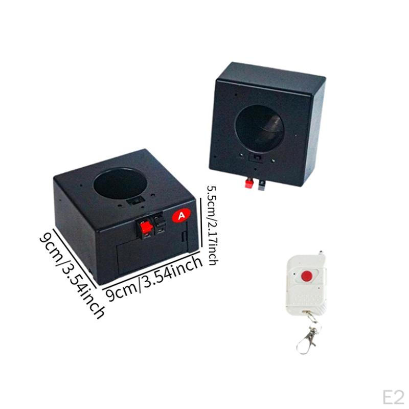 Confetti Machine with Remote Control Easy To Use for Event Concerts Disco DJ 2 Base