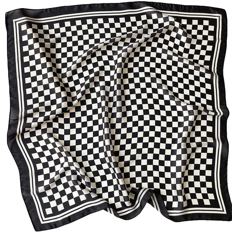 SIYUTANG Imitation Silk Square Scarf