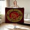 1PC AFC Ajax Custom Name Patterned Flannel Blanket Suitable For All Seasons for Home Decor Warmth and Comfort Gifts Holiday Present