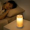 Pleated Table Lamp with Soft Light Adjustable for Bedrooms Living Room and Office Desk Lampshade