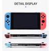 Transparent Protective Case with Scratch Protection for Handheld Game Console Clear Hard Cover for Switch