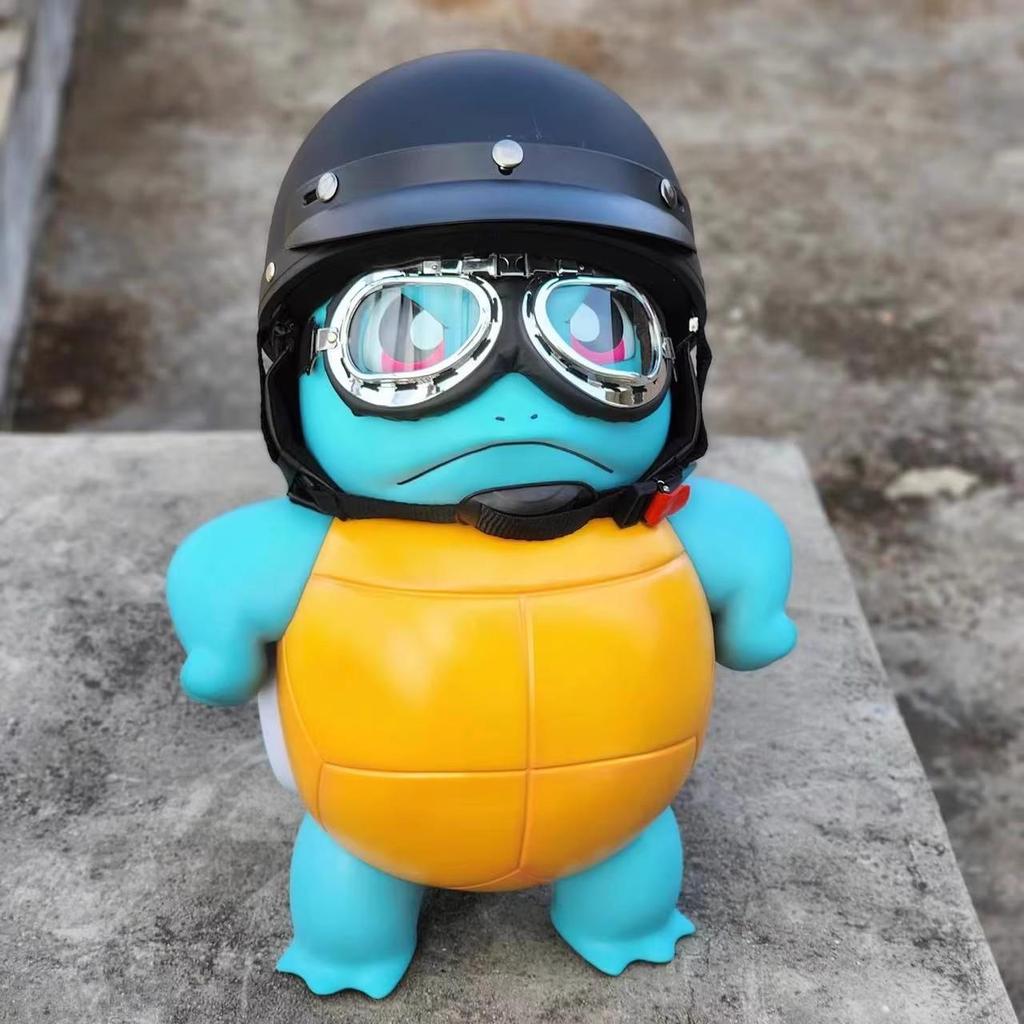 Tsundere Squirtle Golduck 1:1 Pokemon Figurine - Large Trendy Toy