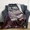 Elvis Presley Personalized Text Blanket Cozy Customizable Blanket Warmthful Decor Perfect for Home Decor Sofa Living Room Bedding