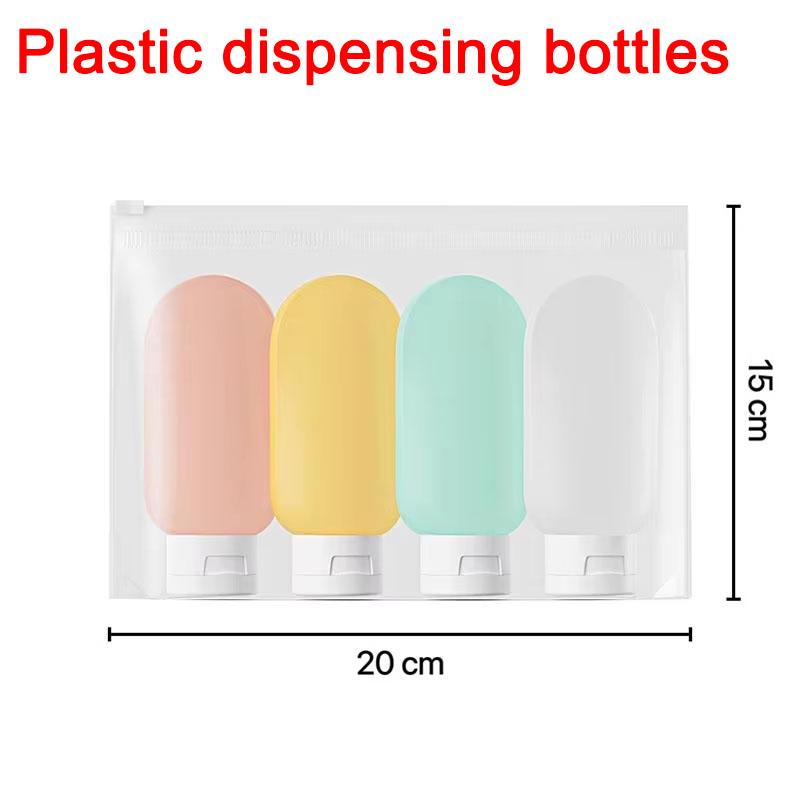NEW 60ML Travel Containers Set Refillable Travel Bottle Everything for Travel Bottles Set Shampoo Bottles Kit LXPTZ03 60ml