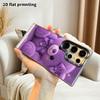 Phone Case: 2D Flat Samsung Galaxy A34 A35 M05 M06 S20 S22 S21 FE Plus 5G Protective Case, Couples Style, Plush Teddy Bear, Christmas and Halloween Gi