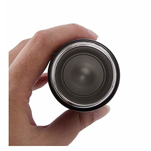 Pocketle Slim Water Bottle, 120mL, Stainless Steel, Silver