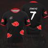 Soccer Jersey Summer Sports Cartoon Style Anime T-Shirt Top