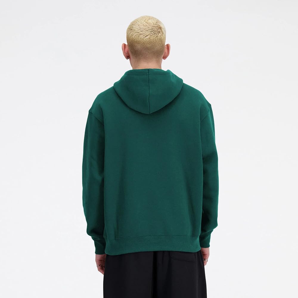 New Balance Sport Essentials Sweatshirt Nightwatch Green Hoodie, Men's (MT41508), (NWG)