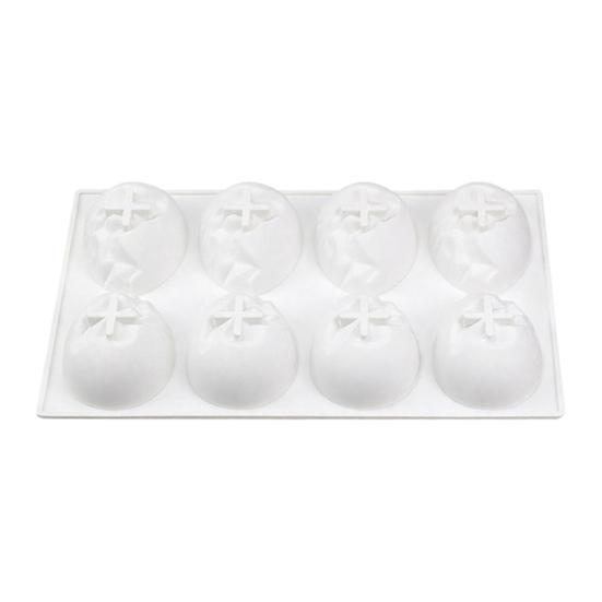 Easter Egg Silicone Mold for Mousse Cake 3D Baking Mold for Chocolate Pudding Jelly Non-Stick Oven Freeze Pan for Dessert