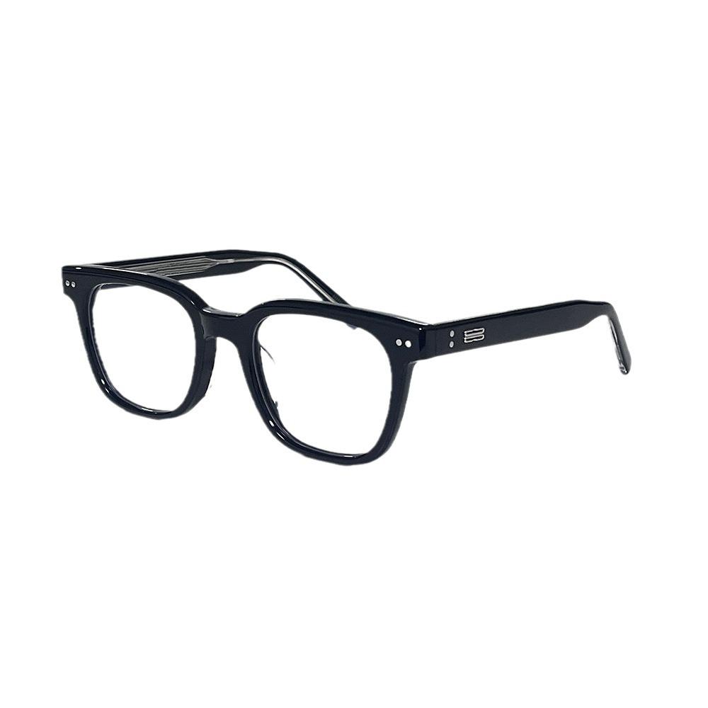 2024 Retro GM Square Eyeglass Frame, Unisex Acetate with Prescription Lenses