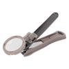 Nail Clipper Heavy Duty Portable Nail Cutter with Removable Magnifying Glass for Seniors