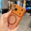 Glitter Diamond Rhinestone Phone Case for iPhone 17 16 15 14 Pro Max Air Shiny Bling Wireless Charging Magnetic Shockproof Cover