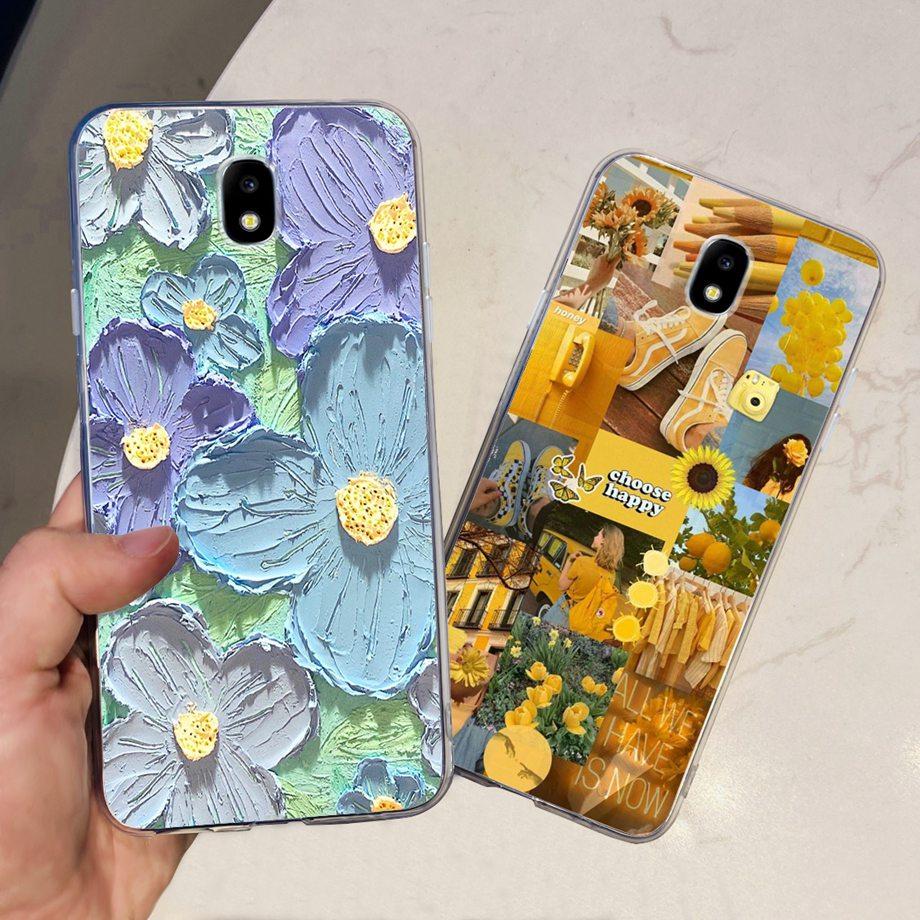 For Samsung Galaxy J7 2017 J5 2017 J3 2017 Case Cover Soft TPU Silicone Coques For Samsung J5 2017 J730 j530 j330 Clear Bumper
