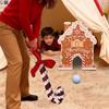 Indoor Golf Game Supplies Mini Toy Gingerbread Christmas Party Golf Games For Holiday Party Gatherings Home Decorations