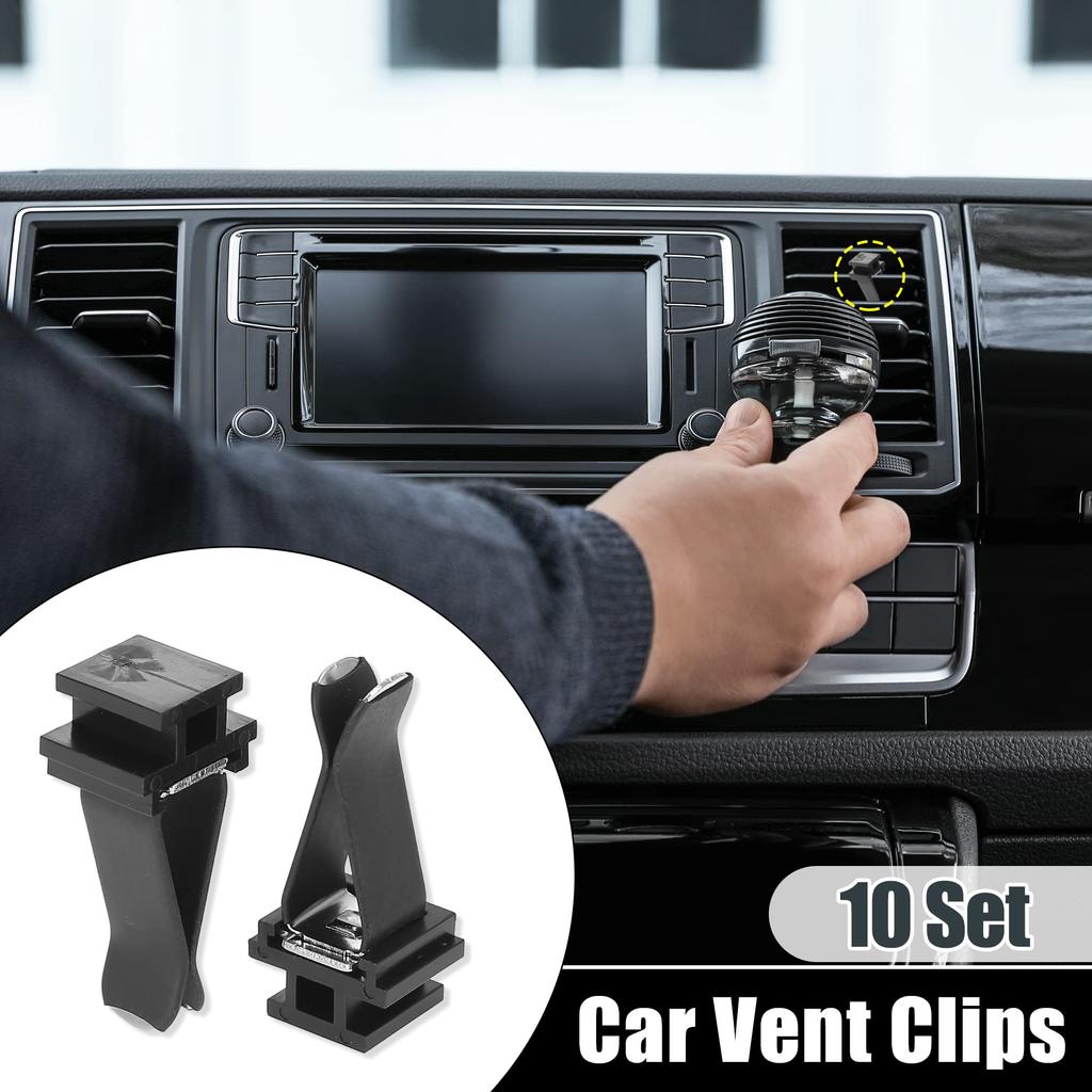 X AUTOHAUX Air Vent Clips Car Square Head with Plastic