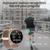 Bluetooth Anruf Herren Damen Smartwatch Full Touch Fitness Tracker Wasserdicht Für Android & Ios Uhr