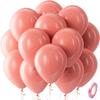 148PCS Retro Pink Latex Balloon Set Suitable for Birthday Parties, Weddings, Valentine's Day Party Decoration