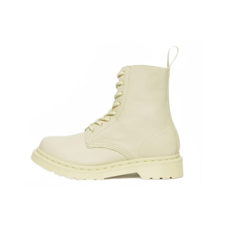 Dr. Martens 1460 Pascal Leather Comfortable Casual Lace-Up Short Boots Women Boots Yellow 27580282