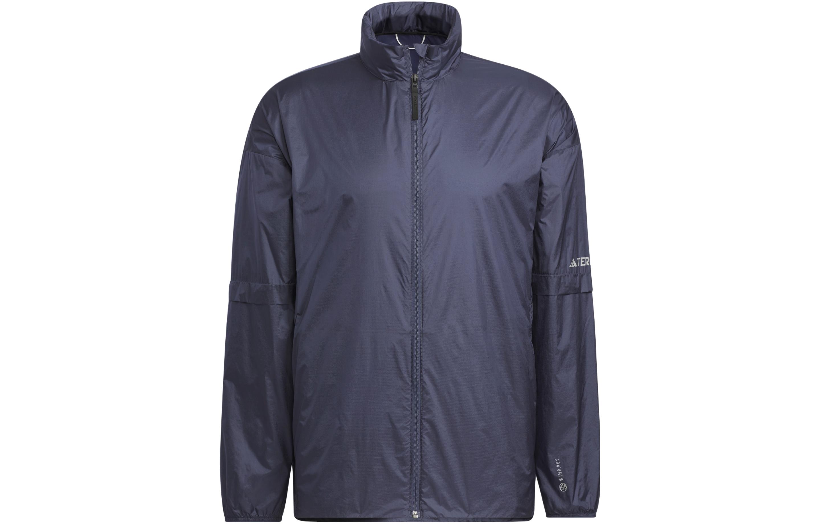 Adidas Jackets Men s Dark Navy Blue Detachable Hood Moderate Other HY4702 XL