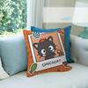 Cute cartoon art chibi cat c-Chococat    Pillow Cover  Bedroom Wild Party Decor Pillowcase kid Birthday shower Gift