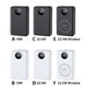 Standard 18650 Mobile Power DIY Housing Case 22.5W/10W Fast Charging Built In LED Lamp For Emergency Lighting