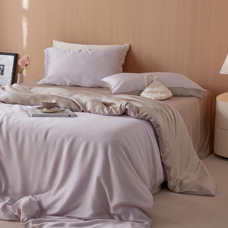 2026 New Silky Smooth Tencel 60s Four-Piece Cooling Bedding Set