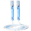Jixiong Double Bearing Transparent Handle Skipping Rope