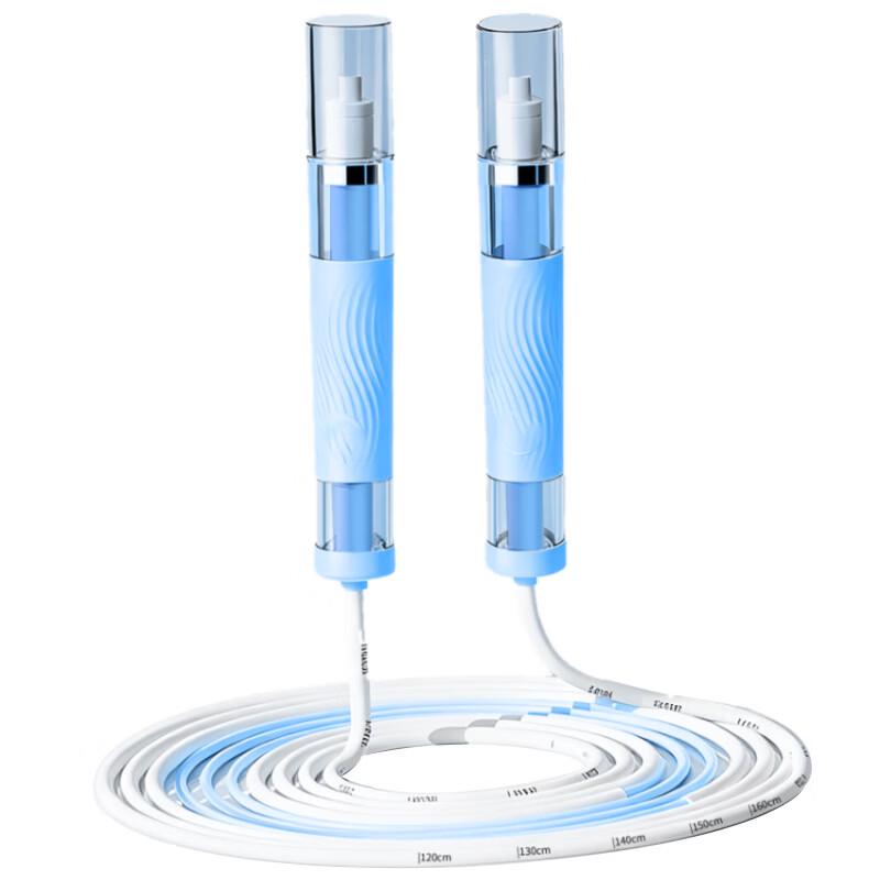 Jixiong Double Bearing Transparent Handle Skipping Rope