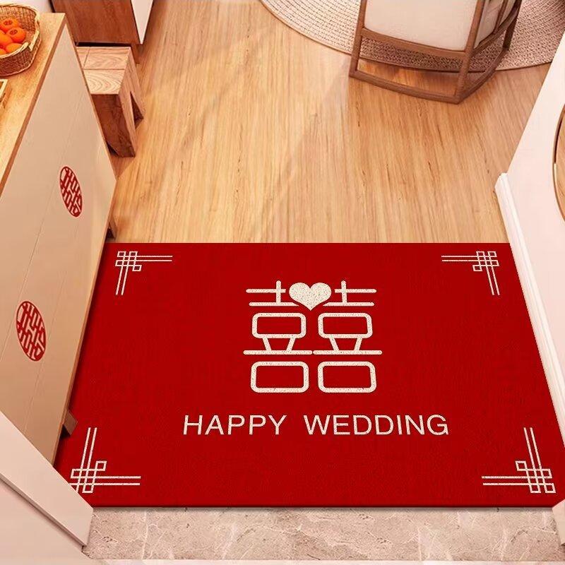 Wedding Bathroom Door Absorbent Mat Toilet Household Quick-drying Carpet Toilet Diatomaceous Mud Non-slip Cushion