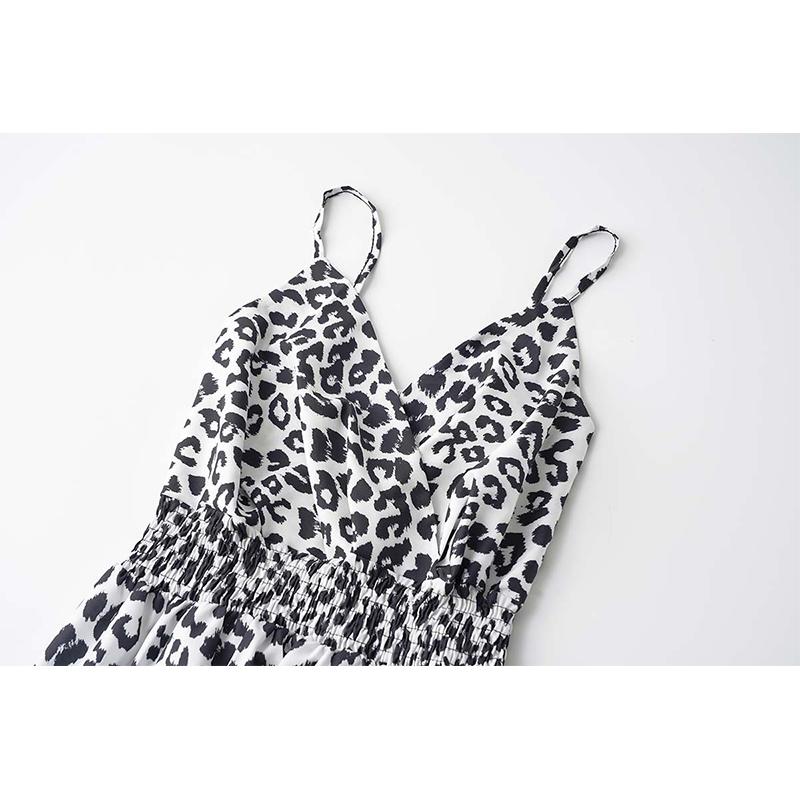 Kleid mit Animal-Print - Damen-Slipkleid 2024 mit Futter, Sommerurlaubs-Essential